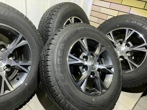 ★トヨタ/ハイエース純正OP15インチタイヤホイールSET★195/80R15/★PCD139.7-6H★ハイエース/100系/200系★LT/車検OK★バリ山★