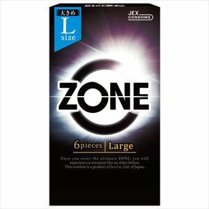 まとめ得 ZONE ゾーン Largeサイズ 6個入 　 ジェクス 　 コンドーム x [10個] /h