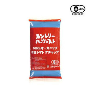 タカハシソース　カントリーハーヴェスト 有機トマトケチャップ 1kg　10個セット　017121 /a