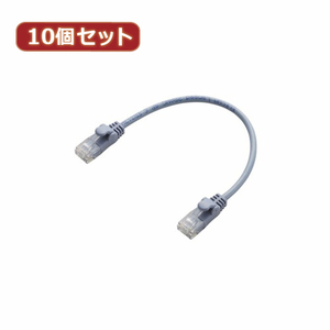 まとめ得 10個セット エレコム　Gigabit やわらかLANケーブル(Cat6準拠) LD-GPY BU015X10 x [2個] /l