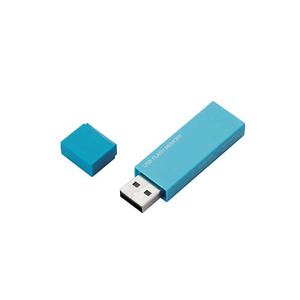 まとめ得 エレコム USBメモリー/USB2.0対応/セキュリティ機能対応/32GB/ブルー MF-MSU2B32GBU x [2個] /l