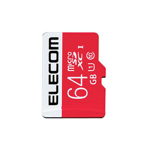  Elecom microSDXC карта /UHS-I/U1/Class10/NINTENDO SWITCH осмотр доказательство settled /64G GM-MFMS064G /l