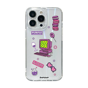 BOOGIE WOOGIE ブギウギ オーロラケース for iPhone 13 Pro Purple BW22012i13PPL /l