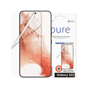 まとめ得 araree Galaxy S22 全画面抗菌保護フィルム PURE DIAMOND クリア AR22439S22 x [2個] /l