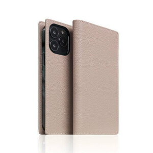 まとめ得 SLG Design Full Grain Leather Case for iPhone 13 Pro 手帳型ケース ライトクリーム SD22124i13PLC x [2個] /l