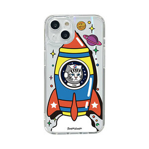 まとめ得 BOOGIE WOOGIE ブギウギ オーロラケース for iPhone 13 Kitty Rocket BW21999i13 x [2個] /l