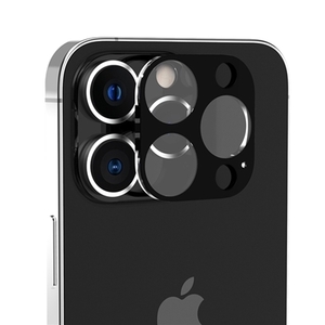 araree C-SUB CORE カメラ専用強化ガラスフィルム for iPhone 13 Pro ブラック AR21666i13PBL /l
