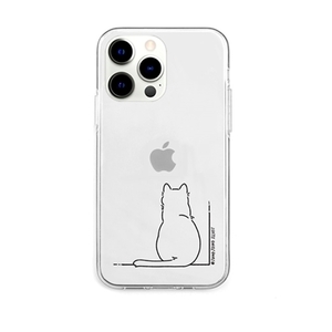 まとめ得 AKAN ソフトクリアケース for iPhone 13 Pro SIRONEKO AK21018i13P x [2個] /l