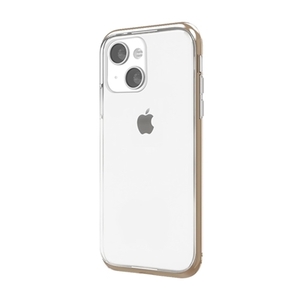 motomo INO LINE INFINITY CLEAR CASE for iPhone 13 Chrome Gold MT21571i13GD /l