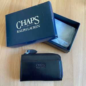 CHAPS チャップス　財布　キーケース　小物入れ　定期入れ　名刺入れ　ブラック