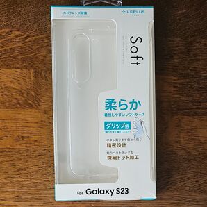  GalaxyS23クリアケース【新品】