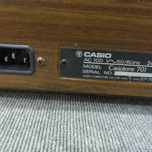 L566・家 CASIO Casiotone701 カシオ カシオトーン キーボード 1/18の画像9