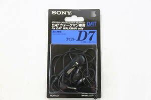 管010616/SONY/MDR-ED7 希少 マイクロプラグ　REMOTE CONTROLLER DAT WALKMAN TCD-D7 TCD-D8 ソニー DAT リモコン