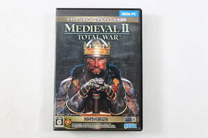 管011406／中古★初回生産限定版！SEGA　PC ゲーム/　★ メディーバル２トータルウォー日本語版　★MEDIEVAL II TOTAL WAR ★現状渡し