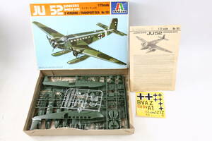 管011715/プラモデル　ユンカースJU５２　1/72　ITALERI　未組立