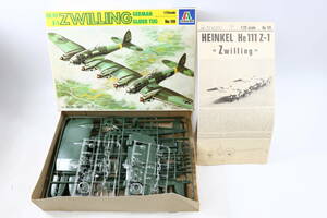 管011716/イタレリ/1/72/HE-111 Z-1 ZWILLING/ドイツ空軍グライダー曳航機ハインケルHe-111 Z-1ツヴィリング 