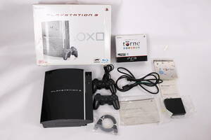 管012701/1円〜/PS3 本体 セット 80GB ブラック SONY PlayStation3 CECHL00/CECH-ZD1/セット/動作確認済