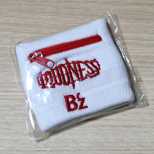 リストバンド(WHITE) B'z × LOUDNESS 2015.7.7 Zepp Namba ROCKROCK 20th ANNIVERSARY LIVE ROCK BEYOND ROCK グッズ ビーズ ラウドネス