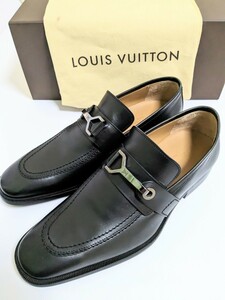 ルイヴィトン　LOUISVUITTON　革靴　黒　ビジネス　フォーマル ブラック レザー