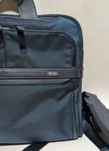 ★美品★ 3WAY TUMI SHIPS ALPHA3 シップス バッグ ブリーフケース ネイビー リュック 2603182NVS3E_画像5