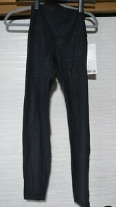 ルルレモン ワークアウトタイツ Sz2 align 25' エンボス黒 新品