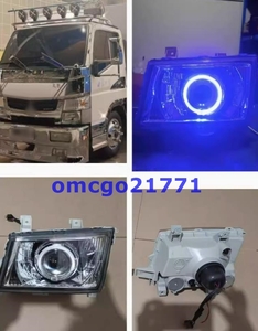 FUSO Canter FG83 8代目キャンター トラック LED ヘッドライト 左右セット LED レッド レッド 2P