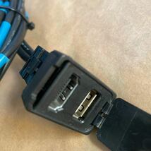 中古品 トヨタ純正 HDMI入力端子ケーブル USB 08541-00540_画像4