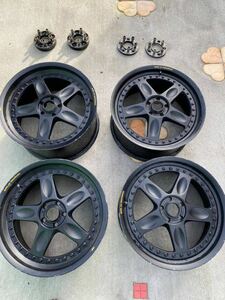 2本セット　RAYS VOLK RACING 18インチ 18×9.5jj 5-100？　groupc ①②