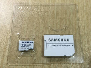 Samsung microSDカード 256GB EVO Plus microSDXC UHS-I U3 【サムスン／マイクロSD】