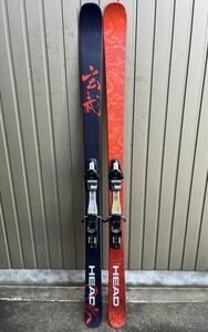 HEAD(ヘッド) 玄武 スキー板 193cm フリーライド　パウダー