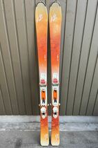【美品】K2(ケーツー) Luv struck 80 スキー板 163cm ビンディング マーカー_画像1