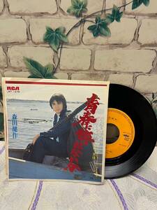青春に悔いはないか　森田健作　友情　レコード　昭和レトロ　懐かしの名曲　ミュージック　音楽