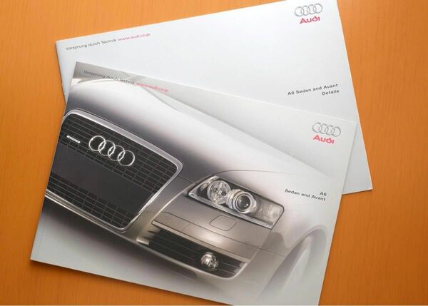 Audi 3rd A6Sedan & Avant + Detaills 3代目A6セダン＆アバント+ディテイル　カタログ
