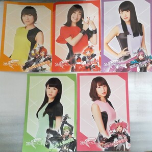 劇場版 マクロスΔ 激情のワルキューレ 来場特典 ポストカード 安野希世乃 フレイア 鈴木みのり 美雲 JUNNA 西田望見 東山奈央 入場者特典