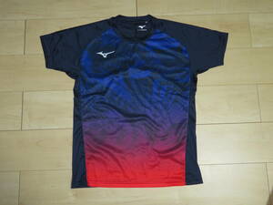 Mizuno ミズノ プラクティスTシャツ V2MA0587ドレスネイビー Mサイズ