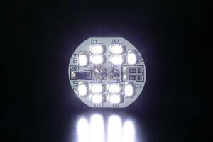 高輝度SMD12発! MA15S ソリオ LED ライセンスランプ バルブ交換タイプ 2個 検) ナンバー灯 ハイブリッド