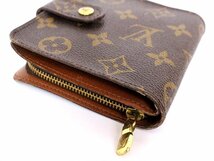 LOUIS VUITTON【ヴィトン】モノグラム柄 財布3点セット☆茶系☆PVC×レザー☆メンズ☆レディース☆まとめ売り_画像4