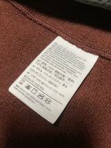 ARC'TERYX COVERT HOODY MEN'S 170/96A（S） sizeS ブラウン系（レンガ色） アークテリクス コバート フーディー フリースジャケット_画像8