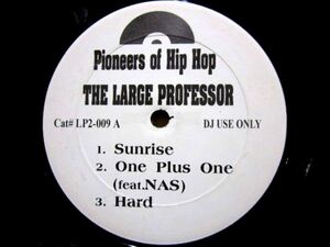 95年制作/お蔵入りアルバム/2LP/LARGE PROFESSOR - THE LP/ONE PLUS ONE f. NAS/GET OFF THAT BULLSHIT/FUNKY 2 LISTEN 2/I JUSWANNACHILL