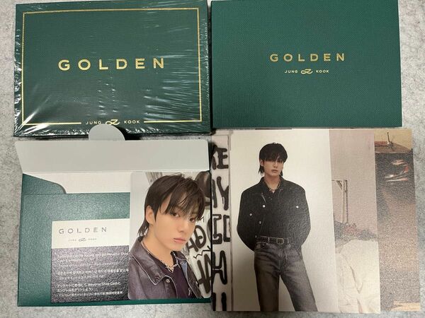 BTS JUNGKOOK GOLDEN weverse albums ver. 新品未使用開封済　3