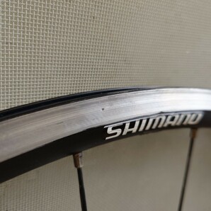 【手渡し限定】shimano WH-R501 ロードバイク クロスバイク 前後ホイール 700c 8、9、10速対応の画像7