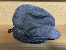 KAPELMUUR Polartec ウインターキャップ Power Wool メランジグレー kpcap1002 新品 ONE SIZE 定価5280円 カペルミュール スリランカ製_画像4