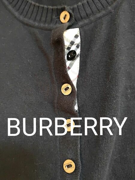 【5月6日までお値下げ中です】お得★BURBERRY★バーバリー★ベスト★ブラック★サイズ2(S相当)★ノバチェック★ロゴ★刺繍