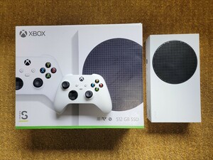 A〈中古品〉Microsoft XBOX series S 本体 + コントローラ　512GB エックスボックス シリーズエス