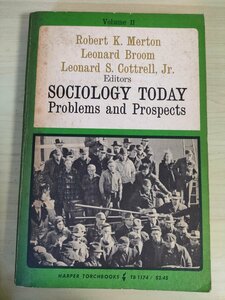 今日の社会学 問題点と展望/SOCIOLOGY TODAY Vol.2/人格と社会構造/人口動態と社会構造の問題/農村社会学の動向/精神疾患/洋書/B3227136