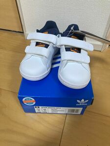 新品 adidas スタンスミス　デニム アディダス シューズ スニーカー　タグ付き