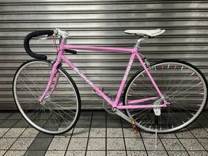 【Bianchi】PISTA　ピストバイク　520mm　シングル　ピンク