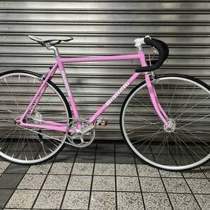 【Bianchi】PISTA ピストバイク 520mm シングル ピンクの画像4