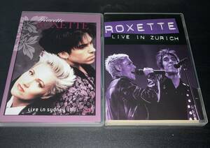 ロクセット ROXETTE / DVD2本　★ LIVE IN ZURICH + LIVE IN SYDNEY 1991 ★