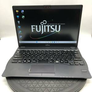 【訳あり処分】2019年 富士通 FUTRO MU937 FMVC07007 CPU Celeron-3865U メモリ4GB SSD128GB 13.3型 カメラ Windows11 PC ノートパソコン 4